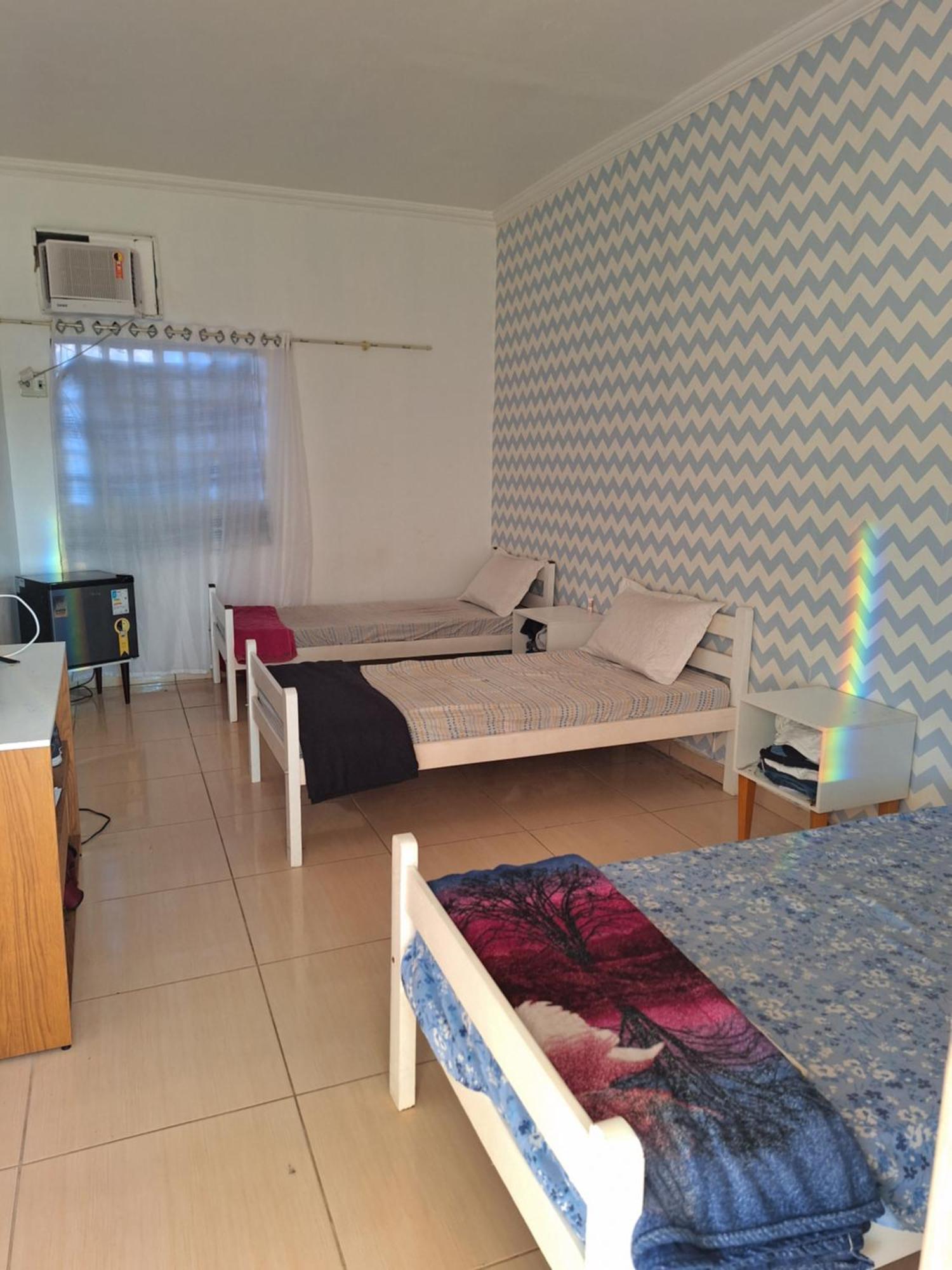Quarto Triplo Com Banheiro Em Pousada E Restaurante Manaos Exterior foto